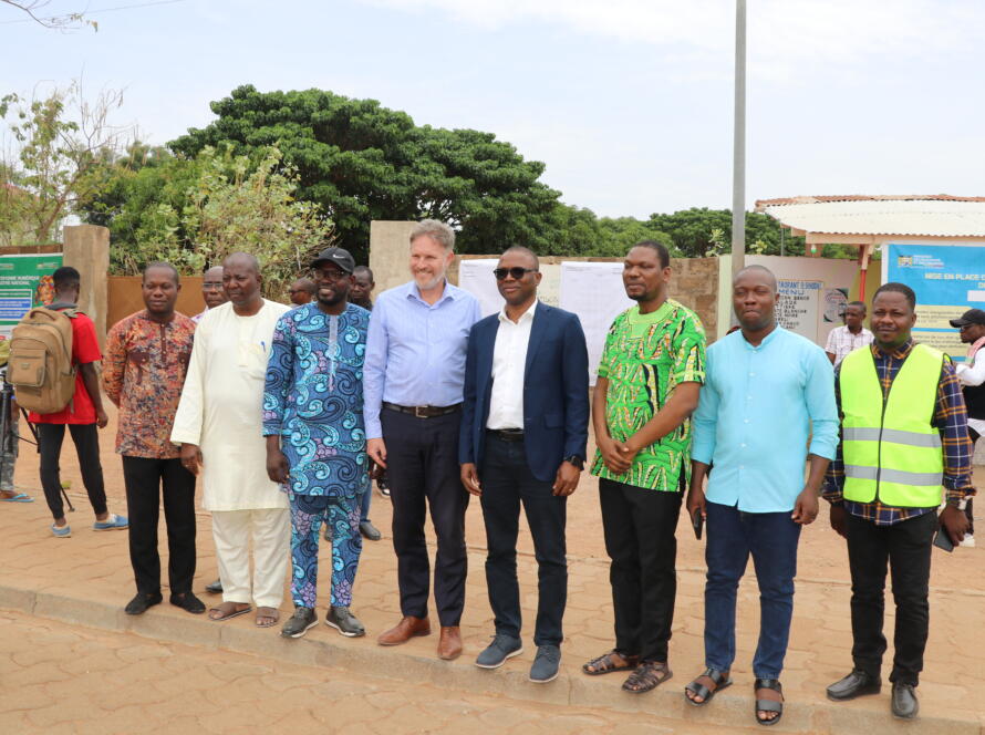 Visite de l'ambassadeur des Pays-Bas à Parakou